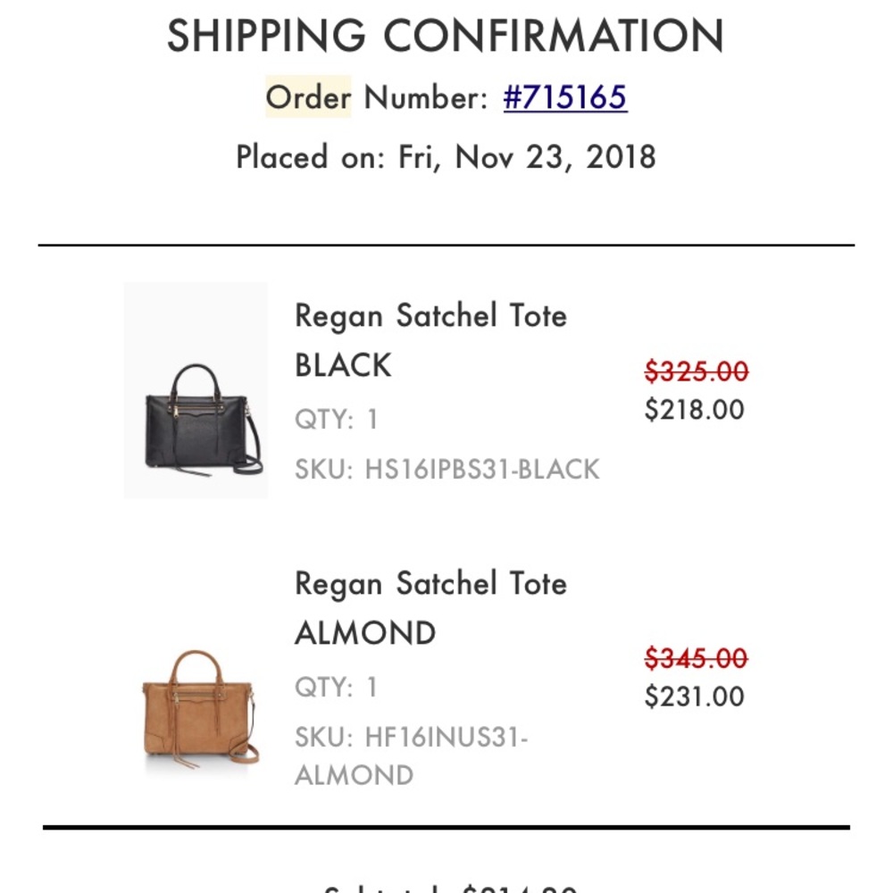 Rebecca Minkoff Regan Satchel Tote - Picture 5 of 6